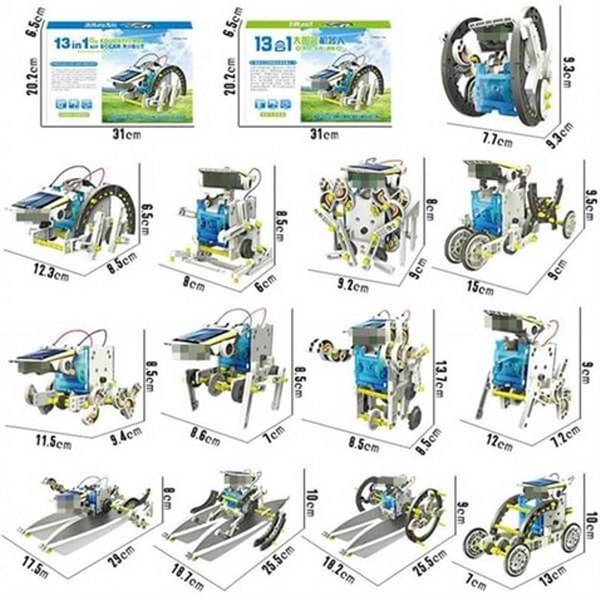 Güneş Enerjili Solar Robot Kiti