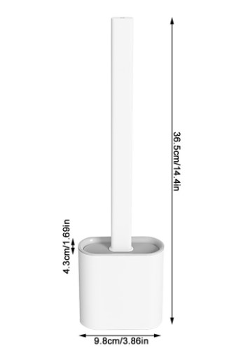 Silikon Tuvalet Temizlik Fırçası