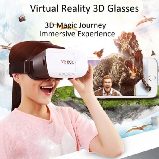 3D Sanal Gerçeklik Gözlüğü VR BOX Kumandalı