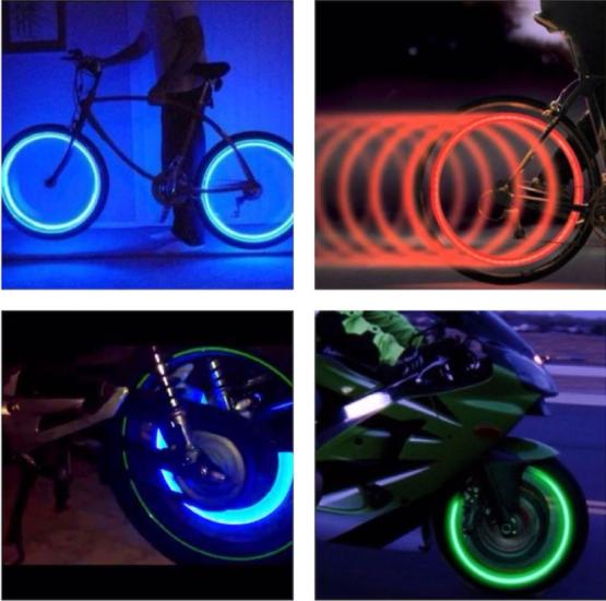 Hareket Sensörlü Bisiklet Scooter Motor ve Araba Sibop Işığı (2 Adet )