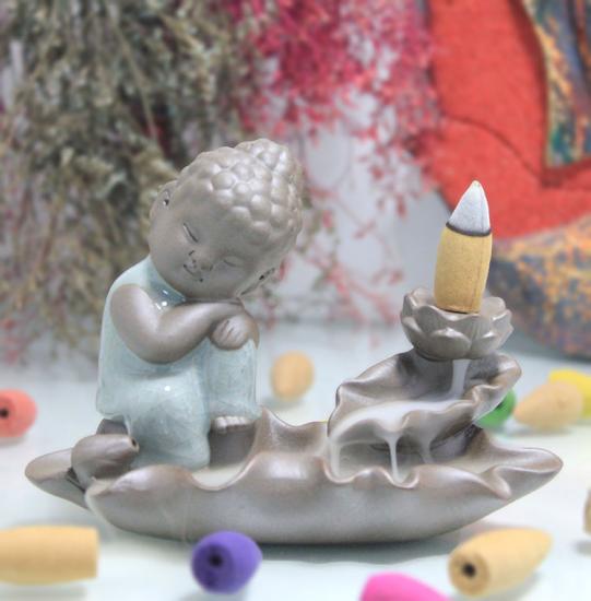 Zen Geri Akış Buda Mistik Şelale Tütsülük ALK506