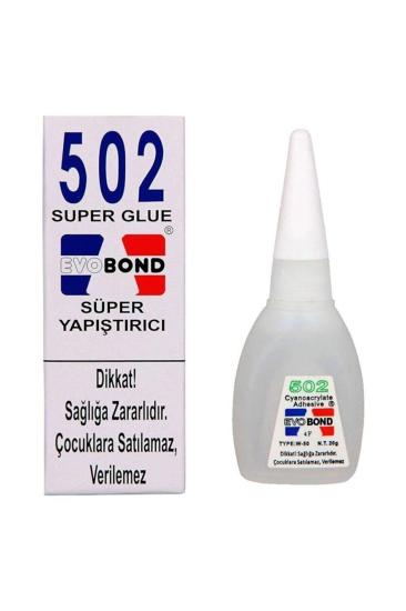 EvoBond 502 Japon Yapıştırıcısı Super Glue 20 Gr