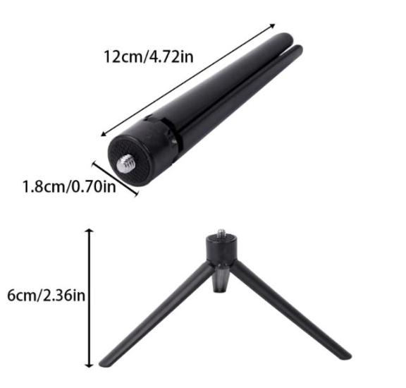 Üçgen Ayaklı Mini Tripod